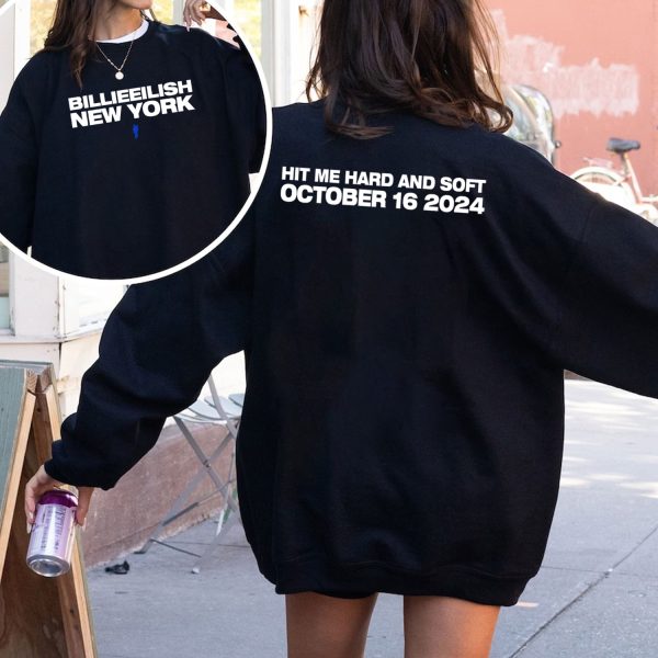 Billie Eilish Tour New York 2 Sides Tshirt Hoodie Sweatshirt
