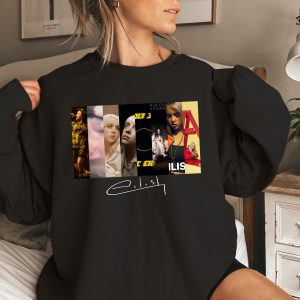 Billie Eilish Album Tshirt Hoodie Sweatshirt
