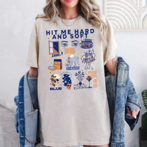 Hit Me Hard And Soft Inspired Tshirt Sweatshirt Hoodie