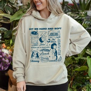 Hit Me Hard And Soft Tracklist Tshirt Hoodie Sweatshirt