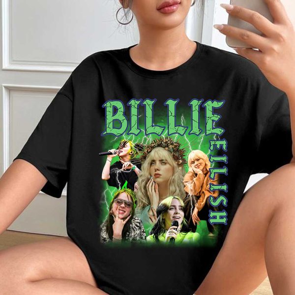 Vintage Billie Eilish Tshirt Sweatshirt Hoodie