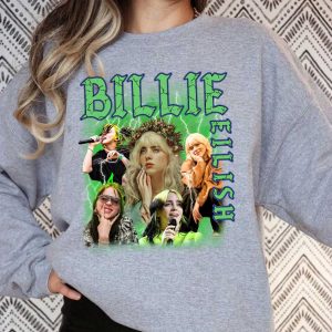 Vintage Billie Eilish Tshirt Sweatshirt Hoodie