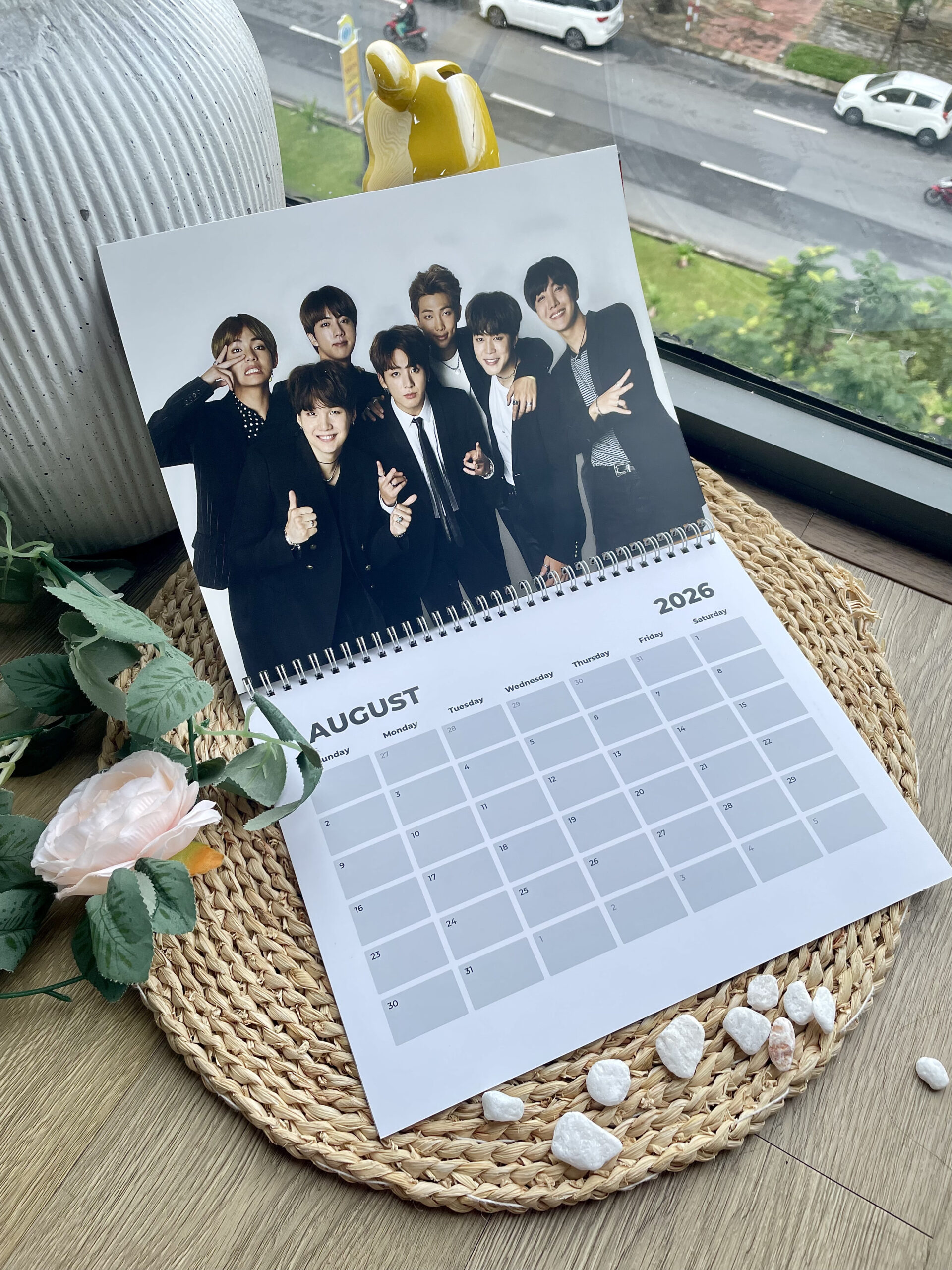 BTS 2026 Calendar, K-Pop Icons, Global Superstars, BTS 2026 Music Legends Calendar, 12-Month Star Wall Calendar BTS 2026 Calendar, K-Pop Icons, Global Superstars, BTS 2026 Music Legends Calendar, 12-Month Star Wall Calendar