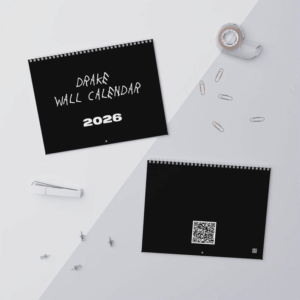 Slime You Out Rap Lyrics 2026 Monthly Wall Calendar, Gift for Fans, Hip Hop Decor