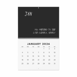 Slime You Out Rap Lyrics 2026 Monthly Wall Calendar, Gift for Fans, Hip Hop Decor